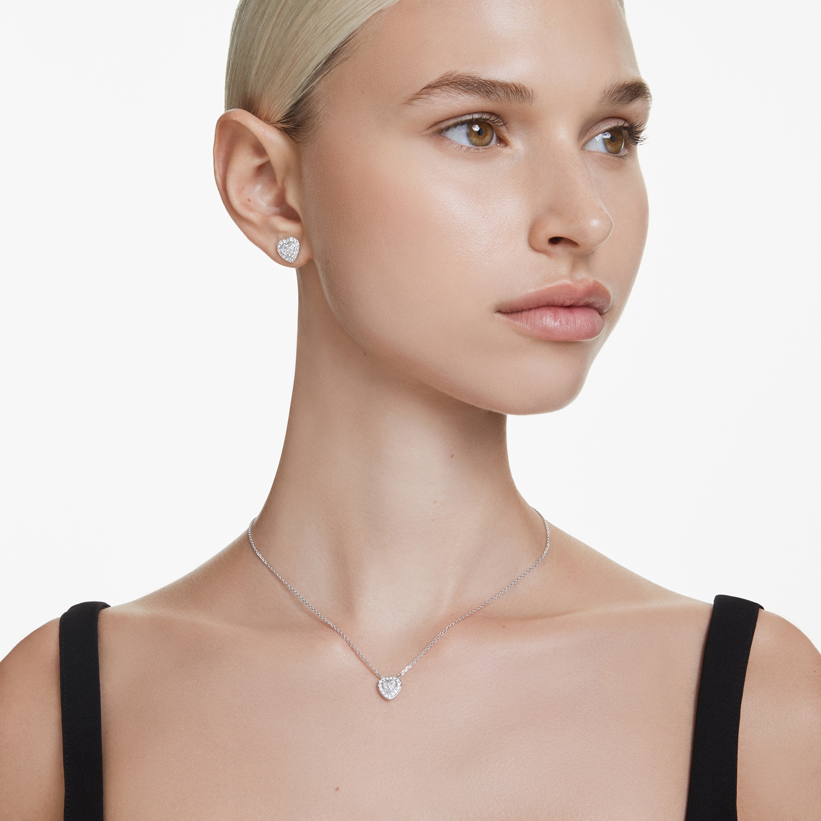 SWAROVSKI Ariana Grande x Swarovski Cubic Zirconia Heart Pendant