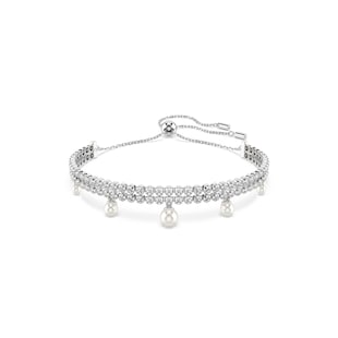SWAROVSKI Ariana Grande x Swarovski Cubic Zirconia & Pearl Bracelet