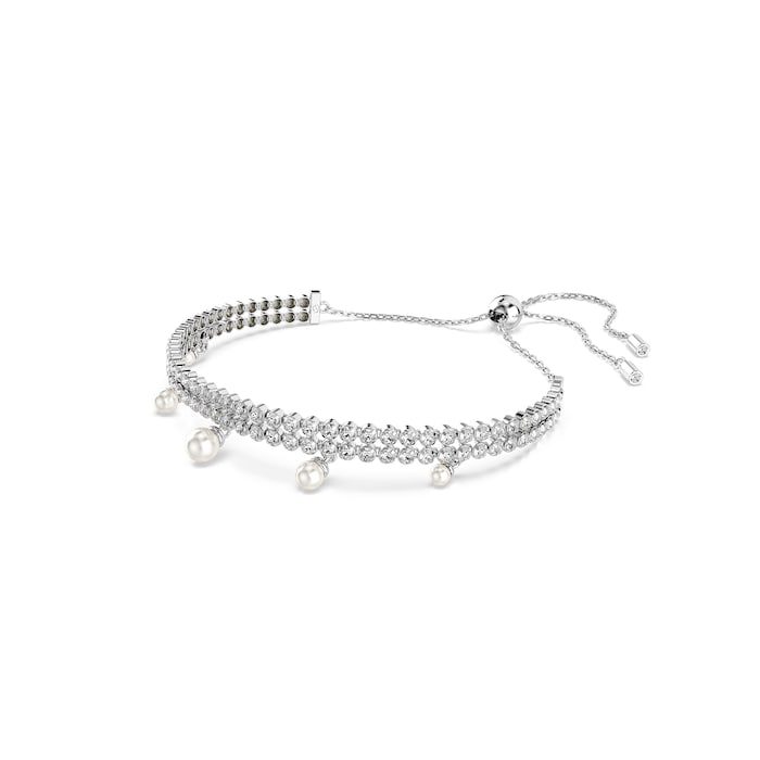 SWAROVSKI Ariana Grande x Swarovski Cubic Zirconia & Pearl Bracelet