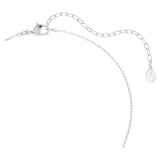 SWAROVSKI Chroma White Rhodium Plated Multi Coloured Stone Pendant Necklace