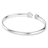 SWAROVSKI Chroma White Rhodium Plated Multi Coloured Stone Bangle