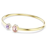 SWAROVSKI Chroma Gold Tone Plated Multi Coloured Stone Bangle