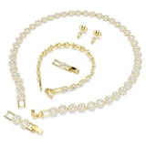 SWAROVSKI Una Angelic Gold Tone Plated Crystal 3 Piece Jewellery Set
