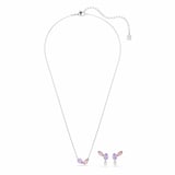 SWAROVSKI Una Angelica Capsule White Rhodium Plated Crystal Jewellery Set