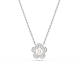 SWAROVSKI Una Angelica Capsule White Rhodium Plated Crystal Necklace