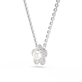 SWAROVSKI Una Angelica Capsule White Rhodium Plated Crystal Necklace