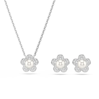 SWAROVSKI Una Angelica Capsule White Rhodium Plated Crystal Jewellery Set SWAROVSKI Una Angelica Capsule White Rhodium Plated Crystal Jewellery Set