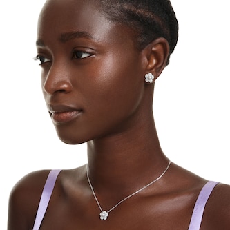 SWAROVSKI Una Angelica Capsule White Rhodium Plated Crystal Jewellery Set SWAROVSKI Una Angelica Capsule White Rhodium Plated Crystal Jewellery Set