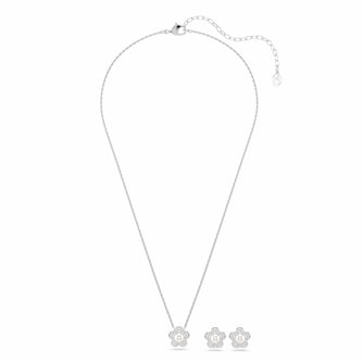 SWAROVSKI Una Angelica Capsule White Rhodium Plated Crystal Jewellery Set SWAROVSKI Una Angelica Capsule White Rhodium Plated Crystal Jewellery Set