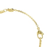 SWAROVSKI Mesmera 18ct Yellow Gold Plated Mixed Cut Crystal Double Bracelet