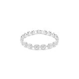 SWAROVSKI Una Angelic White Rhodium Plated Cubic Zirconia Bracelet