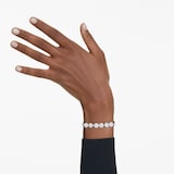 SWAROVSKI Una Angelic White Rhodium Plated Cubic Zirconia Bracelet