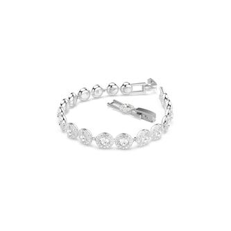 SWAROVSKI Una Angelic White Rhodium Plated Cubic Zirconia Bracelet