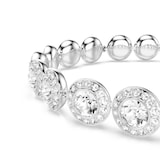 SWAROVSKI Una Angelic White Rhodium Plated Cubic Zirconia Bracelet