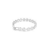 SWAROVSKI Una Angelic White Rhodium Plated Cubic Zirconia Bracelet