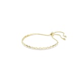 SWAROVSKI Matrix Yellow Gold Coloured Cubic Zirconia Tennis Bracelet