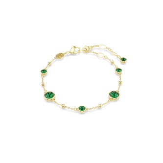 SWAROVSKI Imber Yellow Gold Coloured Green Crystal Bracelet SWAROVSKI Imber Yellow Gold Coloured Green Crystal Bracelet
