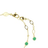 SWAROVSKI Imber Yellow Gold Coloured Green Crystal Bracelet