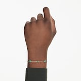 SWAROVSKI Imber Yellow Gold Coloured Green Crystal Bracelet