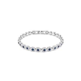 SWAROVSKI Una Angelic White Rhodium Plated Blue Crystal Bracelet SWAROVSKI Una Angelic White Rhodium Plated Blue Crystal Bracelet