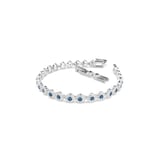 SWAROVSKI Una Angelic White Rhodium Plated Blue Crystal Bracelet