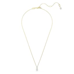 37742548 - Stilla Yellow Gold Coloured Cubic Zirconia Pendant Necklace