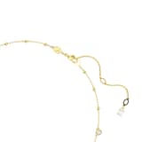 SWAROVSKI Imber Yellow Gold Coloured Scattered Cubic Zirconia Necklace