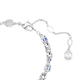 SWAROVSKI Constella White Rhodium Plated Blue Crystal Bracelet
