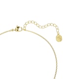 SWAROVSKI Bella Yellow Gold Coloured Green Crystal Pendant Necklace