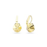 SWAROVSKI Bella Yellow Gold Coloured Green Crystal Drop Earrings