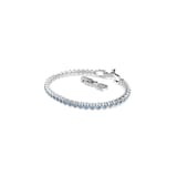 SWAROVSKI Imber Emily White Rhodium Plated Blue Crystal Tennis Bracelet