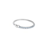 SWAROVSKI Imber Emily White Rhodium Plated Blue Crystal Tennis Bracelet
