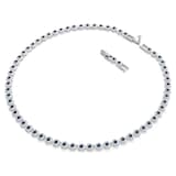 SWAROVSKI Una Angelic White Rhodium Plated Blue & White Crystal Necklace