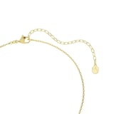 SWAROVSKI Chroma 18ct Yellow Gold Plated Pear Cut Blue Crystal Pendant Necklace