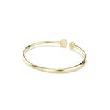 SWAROVSKI Chroma 18ct Yellow Gold Plated Mixed Cut Blue & White Crystal Bangle