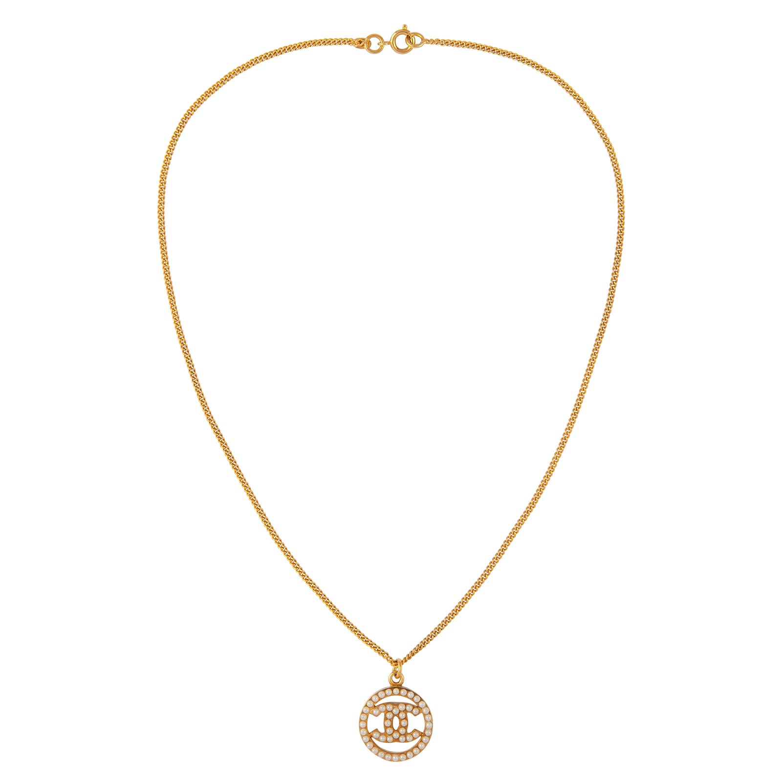 Susan Caplan Exclusive Vintage Chanel Faux Pearl Pendant Necklace From Susan Caplan Susan Caplan Exclusive Vintage Chanel Faux Pearl Pendant Necklace From Susan Caplan