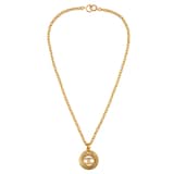 Susan Caplan Exclusive Vintage Chanel Ribbed Byzantine Pendant Necklace From Susan Caplan