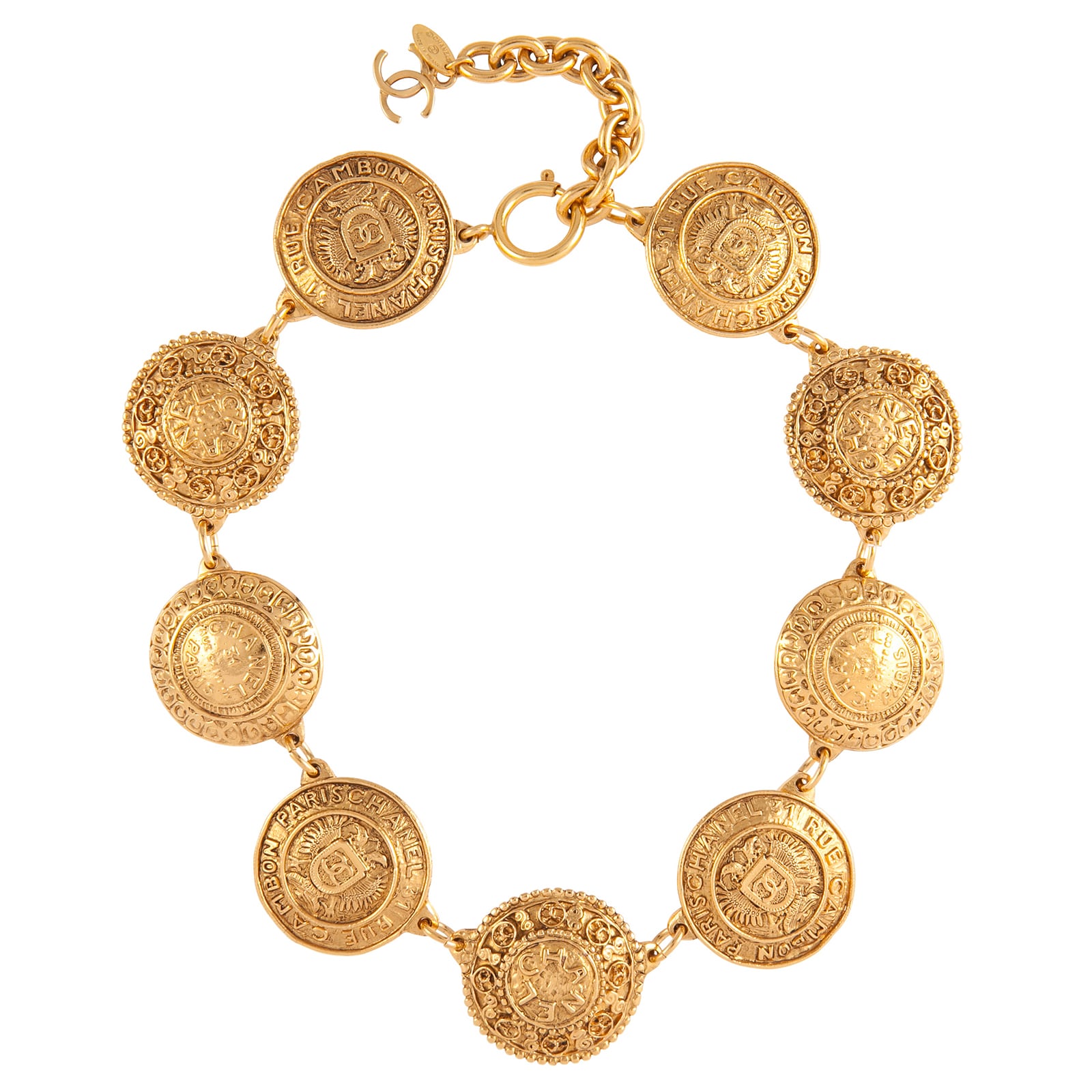 Necklace Chanel Gold in Metal - 41031486