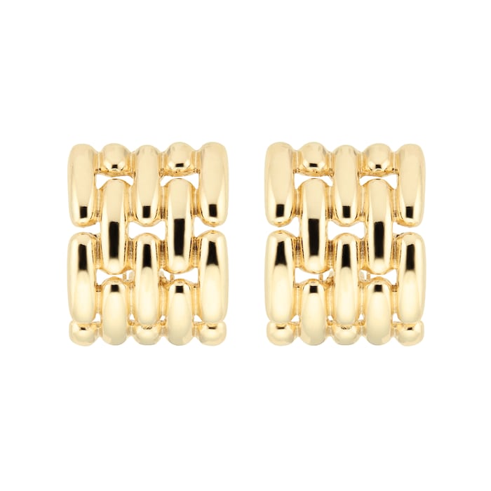 Susan Caplan Susan Caplan Vintage Givenchy Weave Demi-Hoop Clip On Earrings