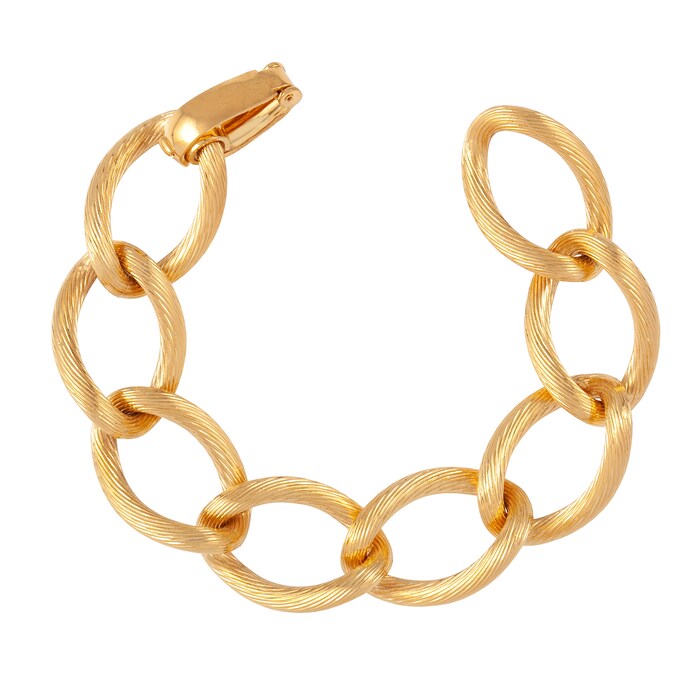 Susan Caplan Exclusive Susan Caplan Vintage Dior Chain Link Bracelet