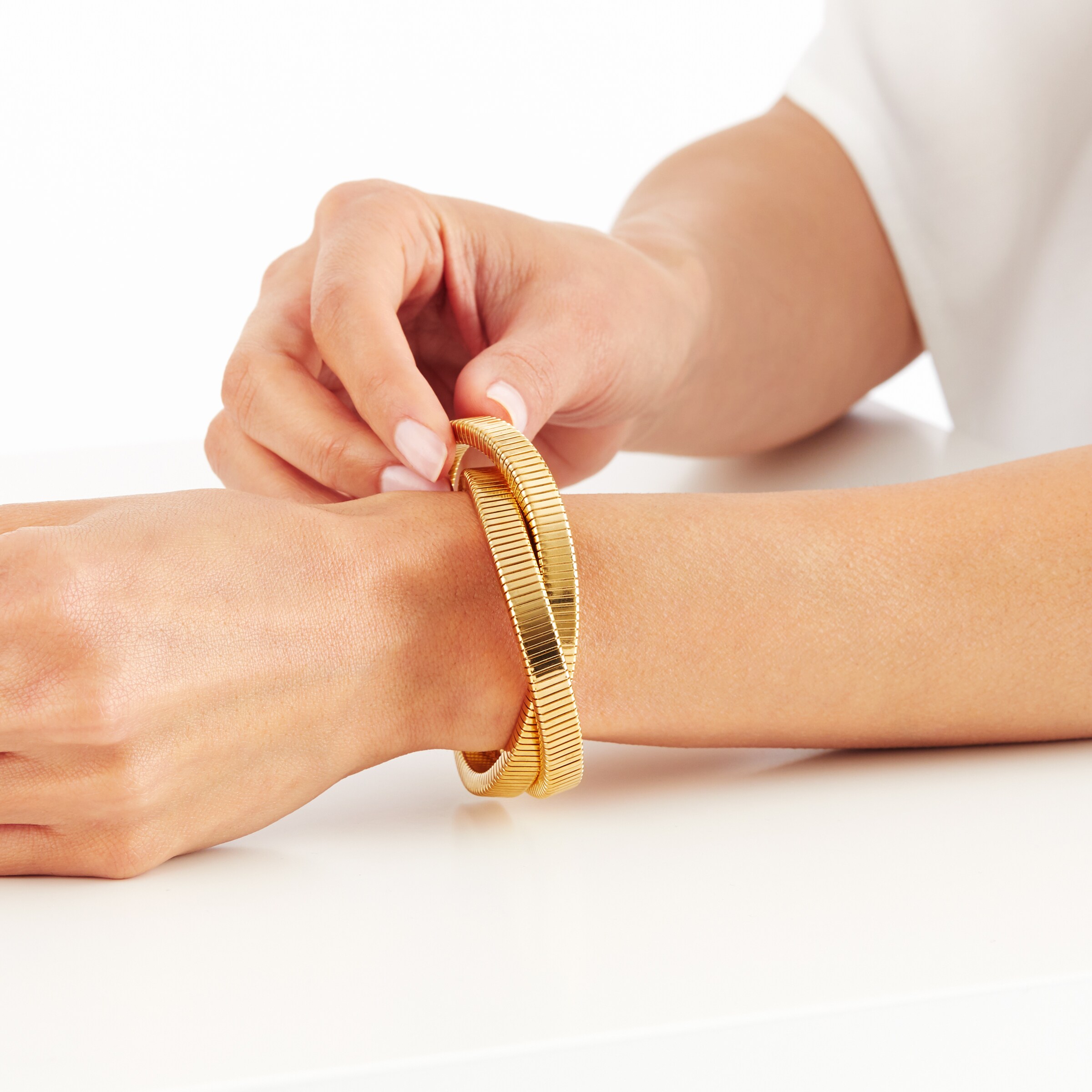Susan Caplan Exclusive Susan Caplan Vintage Givenchy Criss Cross Bracelet