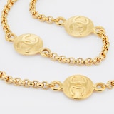Susan Caplan Exclusive Vintage Chanel Gold Plated Medallion Necklace From Susan Caplan