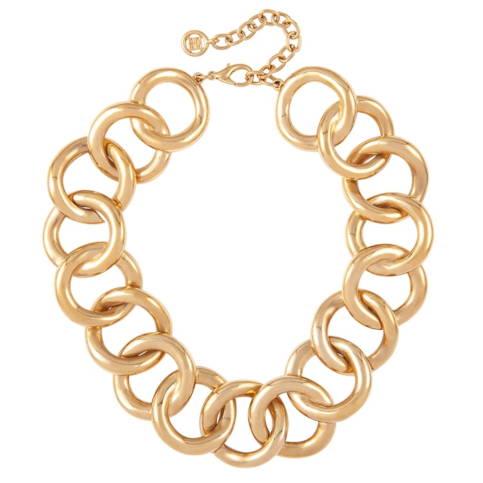 Susan Caplan Exclusive Susan Caplan Vintage Givenchy Gold Plated Chunky Curb Necklace