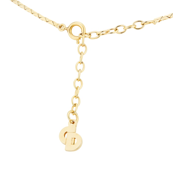 Susan Caplan Exclusive Susan Caplan Vintage Dior Gold Plated Synthetic Pearl Crystal Necklace