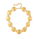 Susan Caplan Exclusive Susan Caplan Vintage Gold Plated Logo 48cm Givenchy Necklace