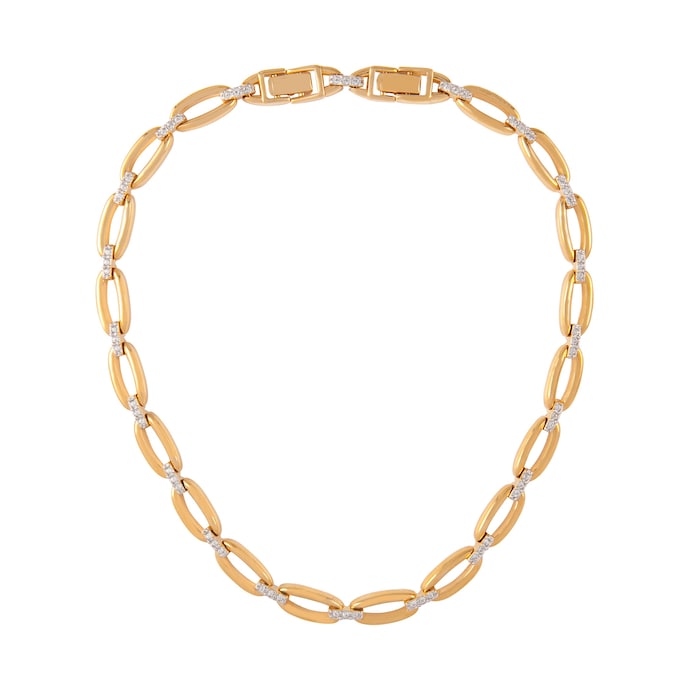 Susan Caplan Exclusive Susan Caplan Vintage Gold Plated Link 41cm Nina Ricci Neckace