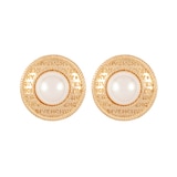 Susan Caplan Exclusive Vintage Yellow Gold Plated Givenchy Faux Pearl Earrings