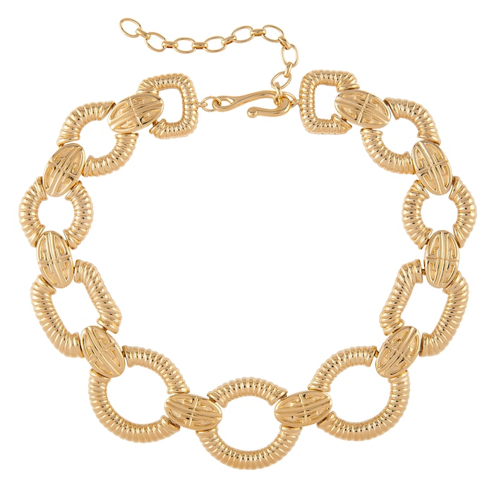 Susan Caplan Vintage Yellow Gold Plated Givenchy Chain Necklace