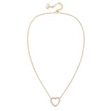 Susan Caplan Exclusive Vintage Yellow Gold Plated Dior Heart Necklace