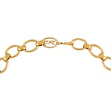 Susan Caplan Vintage YSL Yellow Gold Plated Chain Necklace